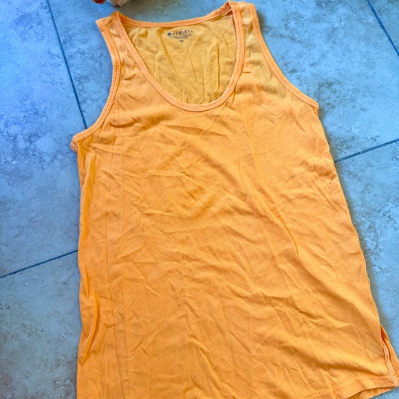 Athleta Bright Orange Tank Top - Picture 2 of 5